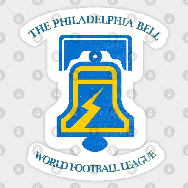 DEFUNCT - Philadelphia Bell WFL Sticker by LocalZonly
